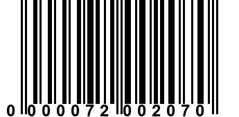 0000072002070