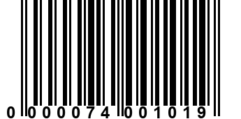 0000074001019