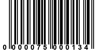 0000075000134