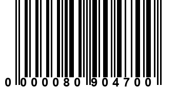 0000080904700