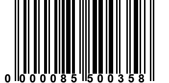 0000085500358