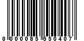 0000085550407