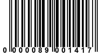 0000089001417