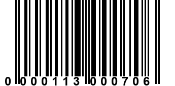 0000113000706