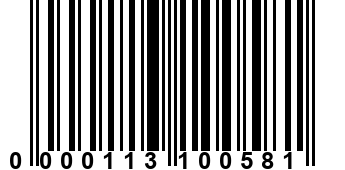 0000113100581