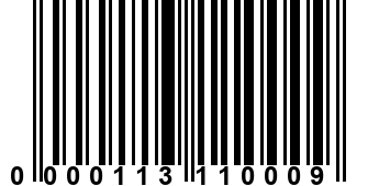 0000113110009