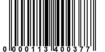 0000113400377