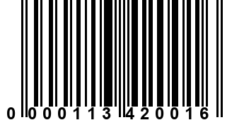 0000113420016