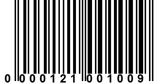 0000121001009