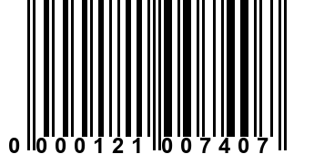 0000121007407