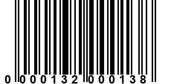 0000132000138