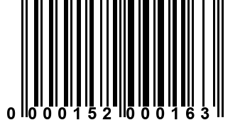 0000152000163