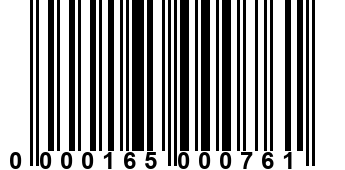 0000165000761