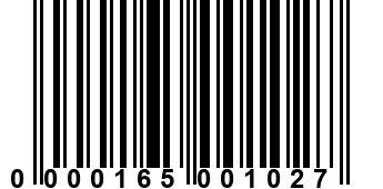 0000165001027