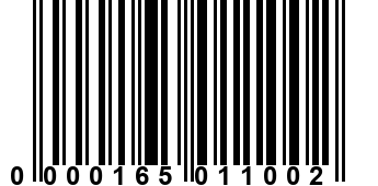 0000165011002