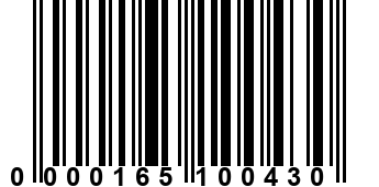 0000165100430