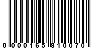 0000165810070