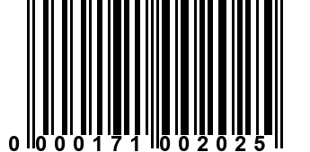 0000171002025