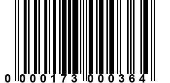 0000173000364