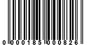 0000185000826