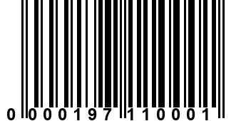 0000197110001