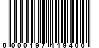 0000197119400