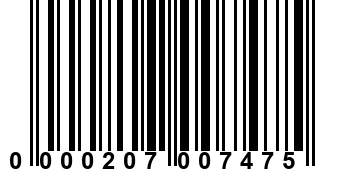 0000207007475