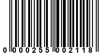 0000255002118