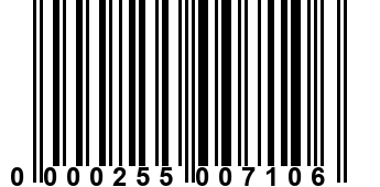 0000255007106