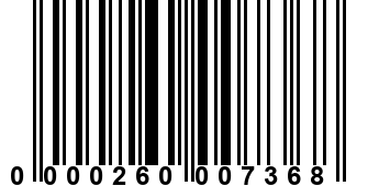 0000260007368