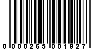 0000265001927