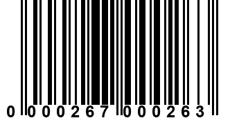 0000267000263