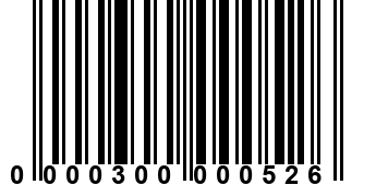 0000300000526