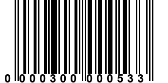 0000300000533