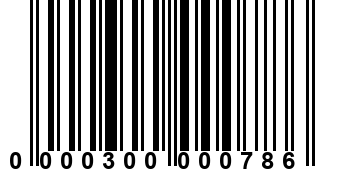 0000300000786