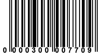 0000300007709