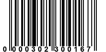 0000302300167