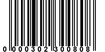 0000302300808