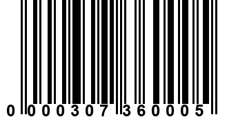 0000307360005