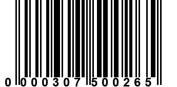 0000307500265