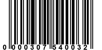 0000307540032