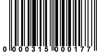 0000315000177