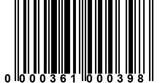 0000361000398