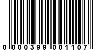 0000399001107