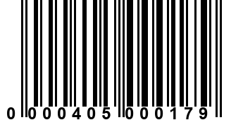 0000405000179