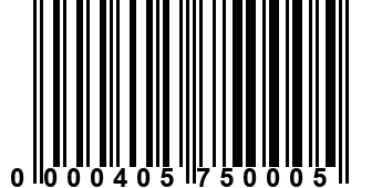 0000405750005