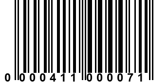 0000411000071