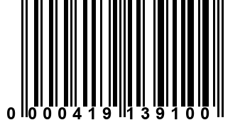 0000419139100