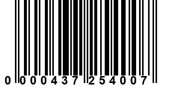 0000437254007