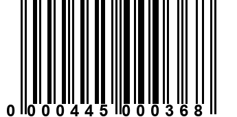 0000445000368